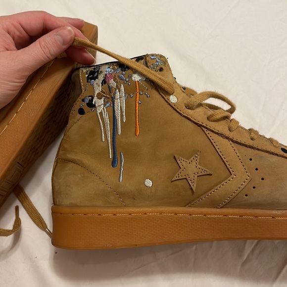Converse x Bandulu Brown Edition Pro Leather High Sneakers - Picture 6 of 7